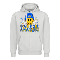 Dove Grey down right amazing Zipper Hoodie - Artiststas
