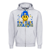 Heather Grey down right amazing Zipper Hoodie - Artiststas
