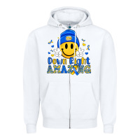 White down right amazing Zipper Hoodie - Artiststas