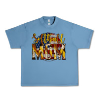 Pebble Blue softball mom Urban Heavy Tee - Jasminsmagicworld
