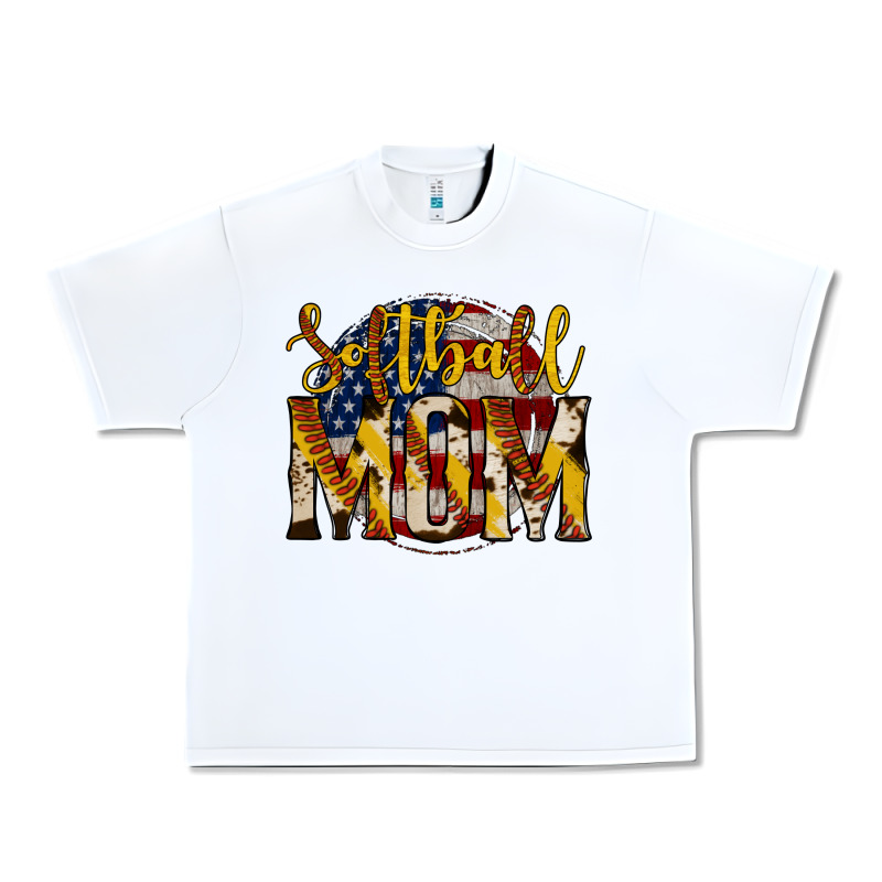 Softball Mom Urban Heavy Tee by Jasminsmagicworld | Teevron
