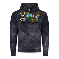 Cloud Black Peace Love Donkey Head Vintage Hoodie - LillyAllenDesigns