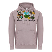 Vintage Zinc Peace Love Donkey Head Vintage Hoodie - LillyAllenDesigns