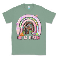 Sage he is risen easter rainbow Classic Tee - MaliasSmallBusiness