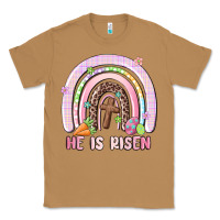 Toasted Coconut he is risen easter rainbow Classic Tee - MaliasSmallBusiness