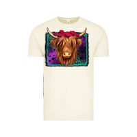 Vintage Arctic halloween highland cow Vintage Tee - Jasminsmagicworld