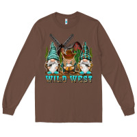 Chestnut wild west gnomies Long Sleeve Tee - NancyCooperArtShop