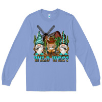 Colony Blue wild west gnomies Long Sleeve Tee - NancyCooperArtShop