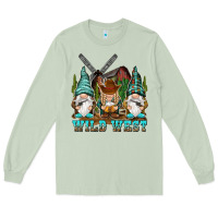 Matcha wild west gnomies Long Sleeve Tee - NancyCooperArtShop