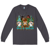 Smoke wild west gnomies Long Sleeve Tee - NancyCooperArtShop