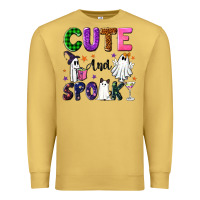 Antique Gold Cute and spooky Premium Sweatshirt - NancyCooperArtShop