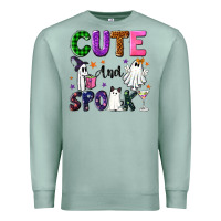 Seafoam Cute and spooky Premium Sweatshirt - NancyCooperArtShop