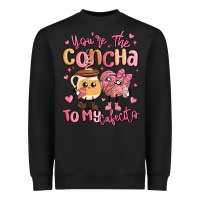 Black youre the concha to my cafecito mexican pan dulce Heavyweight Sweatshirt - MaliasSmallBusiness