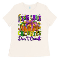Bone king cake calories don't count Ladies Tee - FaDigitalArtStudio