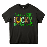 Asphalt St. Patrick's Day Daddy's little lucky charm Heavy Core Tee - Neo Western