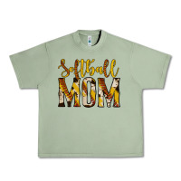 Oil Green softball mom Urban Heavy Tee - Jasminsmagicworld