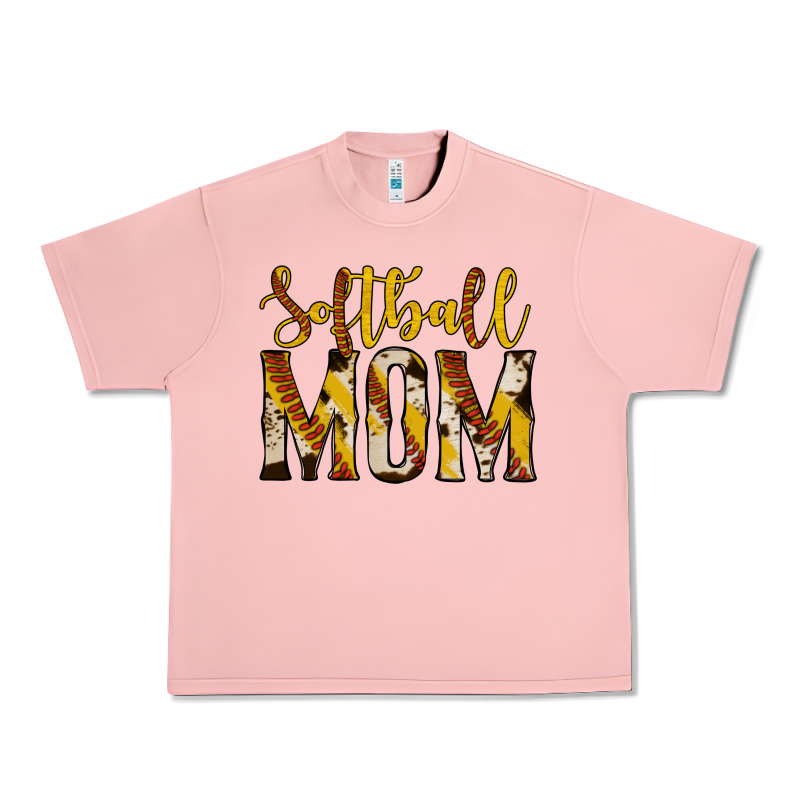 Softball Mom Urban Heavy Tee by Jasminsmagicworld | Teevron