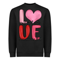 Black love never fails valentine s day Heavyweight Sweatshirt - MaliasSmallBusiness