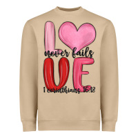 Mushroom love never fails valentine s day Heavyweight Sweatshirt - MaliasSmallBusiness