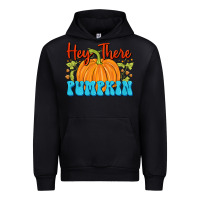 Black Hey There Pumpkin Urban Hoodie - FaDigitalArtStudio