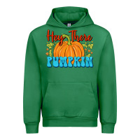 Emerald Hey There Pumpkin Urban Hoodie - FaDigitalArtStudio