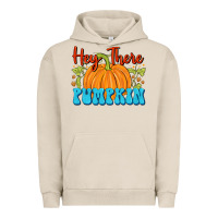 Pigment French Oak Hey There Pumpkin Urban Hoodie - FaDigitalArtStudio