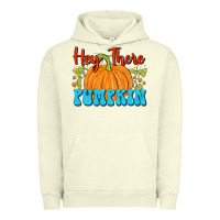Pigment Pistachio Hey There Pumpkin Urban Hoodie - FaDigitalArtStudio