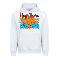 White Hey There Pumpkin Urban Hoodie - FaDigitalArtStudio