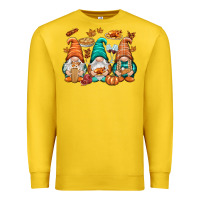 Lemon Thanksgiving gnomes Premium Sweatshirt - NancyCooperArtShop