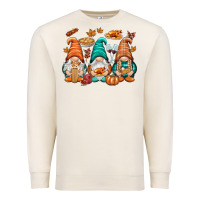 Sandshell Thanksgiving gnomes Premium Sweatshirt - NancyCooperArtShop