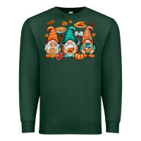 Sports Green Thanksgiving gnomes Premium Sweatshirt - NancyCooperArtShop