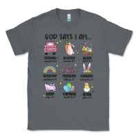 Charcoal Heather christian easter Classic Tee - MaliasSmallBusiness