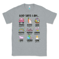 Heather Grey christian easter Classic Tee - MaliasSmallBusiness