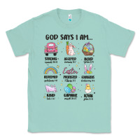 Seafoam christian easter Classic Tee - MaliasSmallBusiness