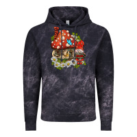Cloud Black welcome gnome ladybug Vintage Hoodie - BarkalooDesign