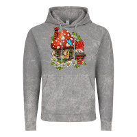 Cloud Rock welcome gnome ladybug Vintage Hoodie - BarkalooDesign