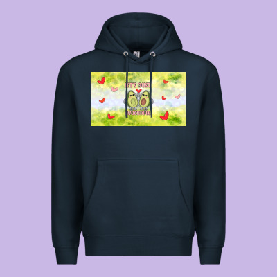 Let's Just Avocudde Premium Hoodie Designed By Tumblerdesignbyshophia