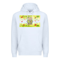 White let's just avocudde Premium Hoodie - TumblerDesignByShophia