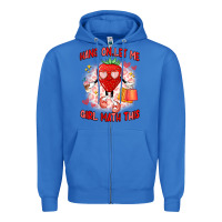 True Royal hang on,let me girl math this Zipper Hoodie - Artiststas