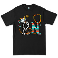 Black rn nurse Premium Tee - CowhideDigitalArt