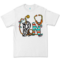 White rn nurse Premium Tee - CowhideDigitalArt