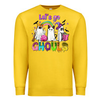 Lemon Let's go ghouls Premium Sweatshirt - NancyCooperArtShop