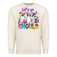 Sandshell Let's go ghouls Premium Sweatshirt - NancyCooperArtShop
