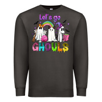 Smoke Let's go ghouls Premium Sweatshirt - NancyCooperArtShop