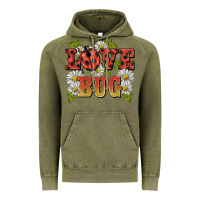 Vintage Olive ladybug love bug Vintage Hoodie - BarkalooDesign