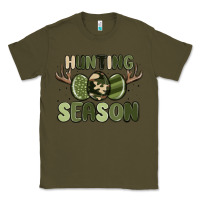 Army Green hunting season Classic Tee - MaliasSmallBusiness