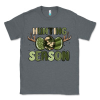 Charcoal Heather hunting season Classic Tee - MaliasSmallBusiness
