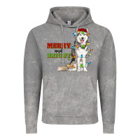 Cloud Rock Merry And Bright Husky Vintage Hoodie - RanaPortraitStore