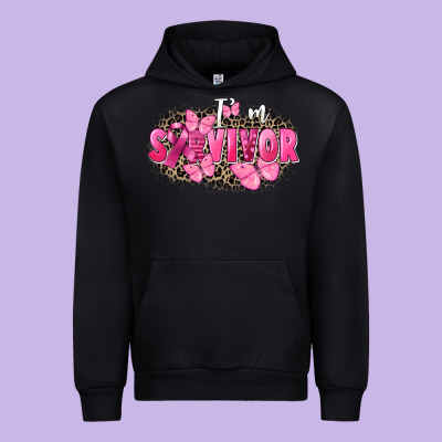 I' M Survivor Breast Cancer Urban Hoodie Designed By Fadigitalartstudio