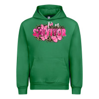 Emerald I' m survivor Breast Cancer Urban Hoodie - FaDigitalArtStudio